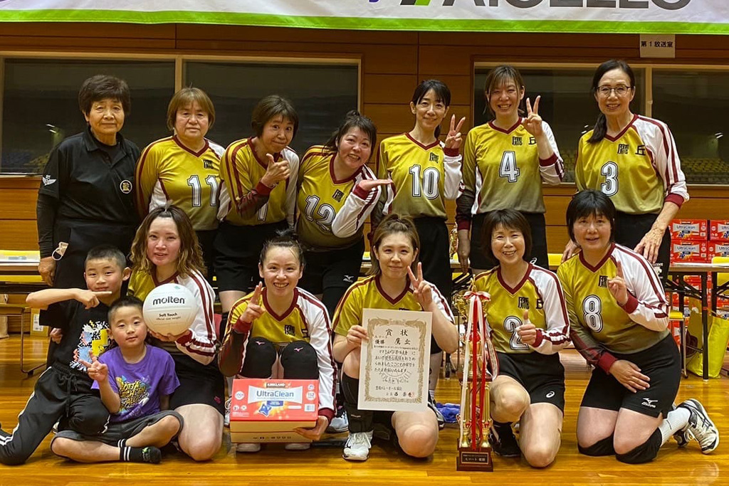 さぁ私たちの出番です！ママさんバレーフェス