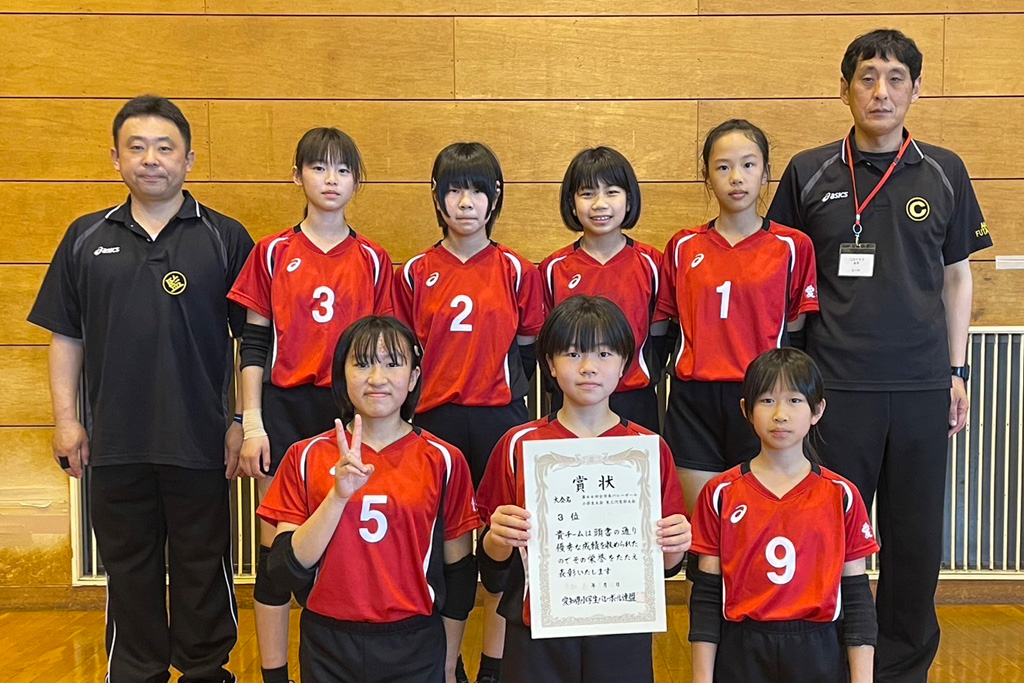 女子３位　二川クラブ