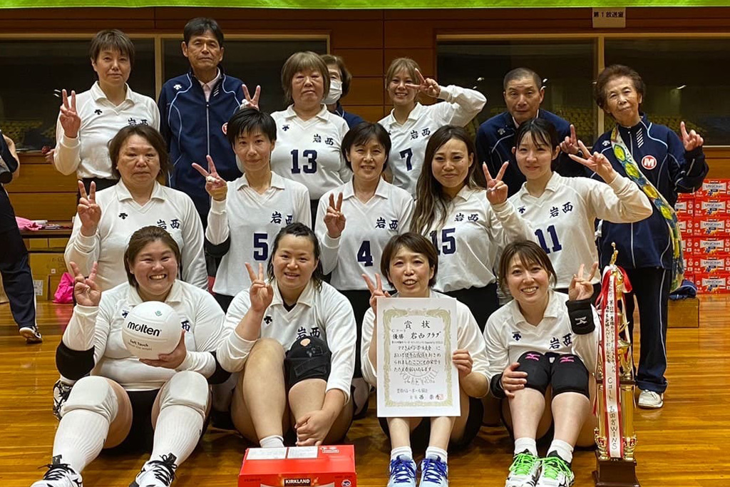 Cコート優勝　岩西クラブ