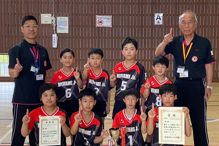 男子優勝　南ジュニア