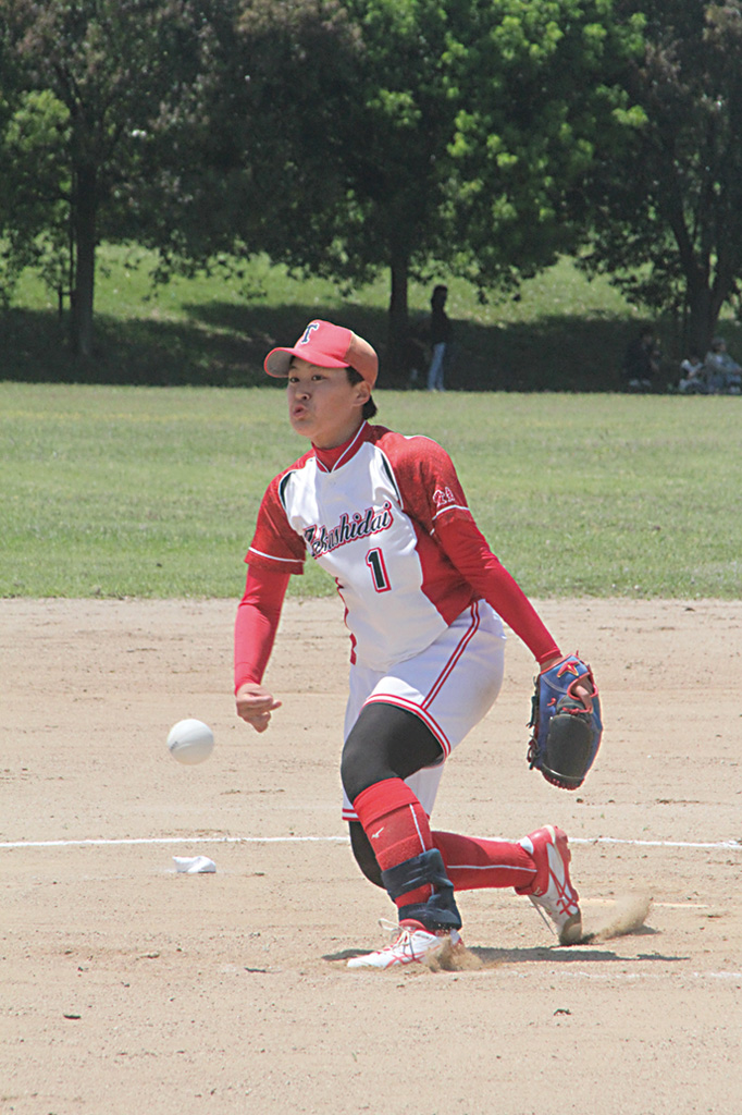 高師台先発・白井志歩