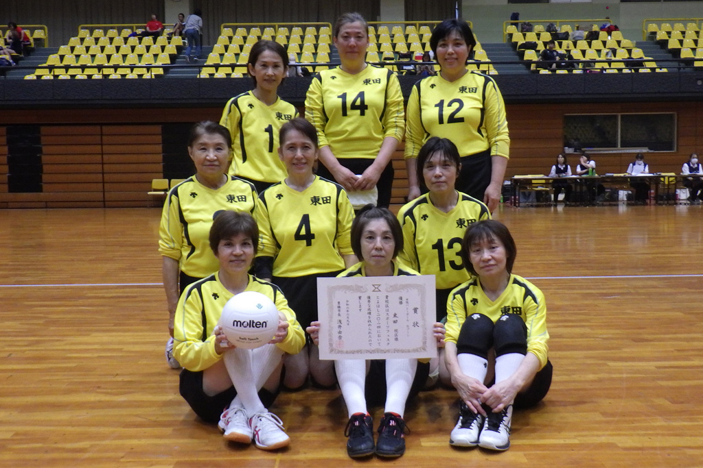 Bブロック優勝　東田校区