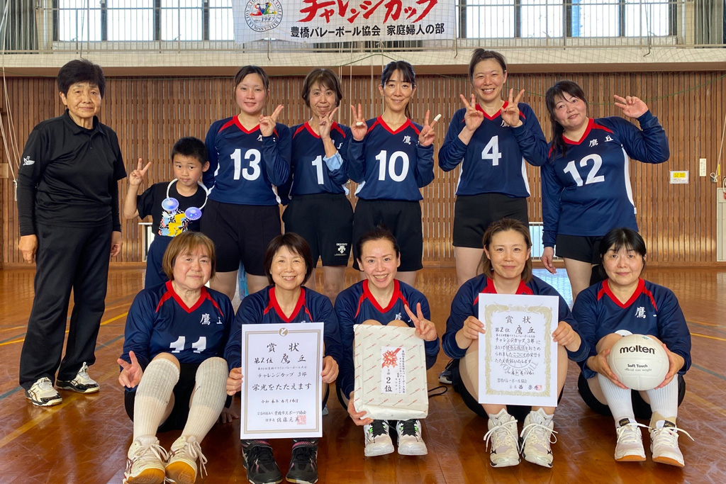 ３部２位　鷹丘