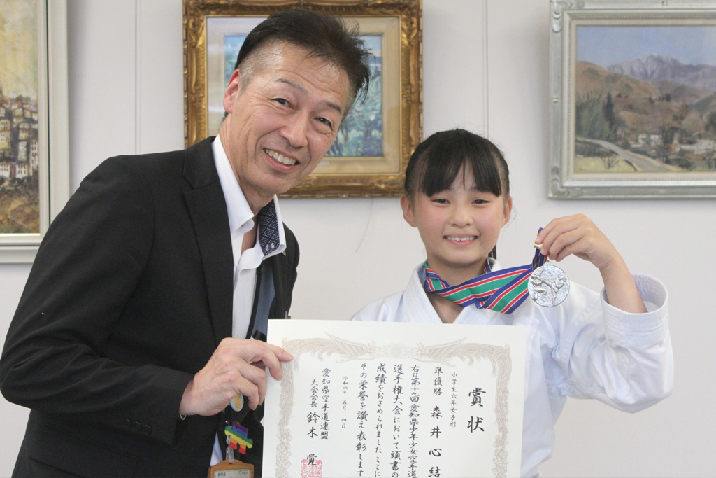 空手道形競技で初の全日本切符