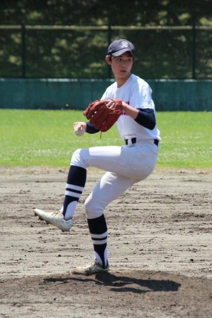 絶対的エースの立石七聖投手