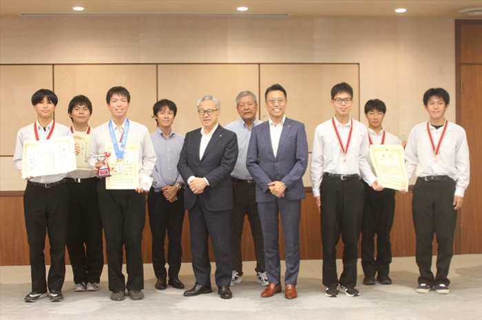 "伝統の矢"今年も魅せた 男子個人戦日本一、団体戦６位入賞