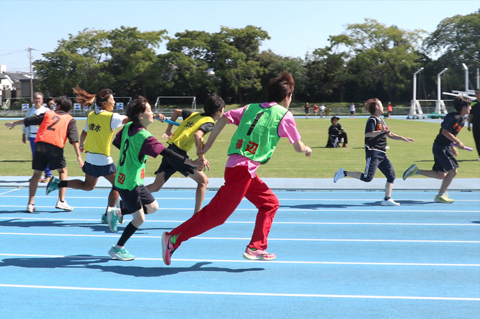 運動会種目で”校区の絆”深める