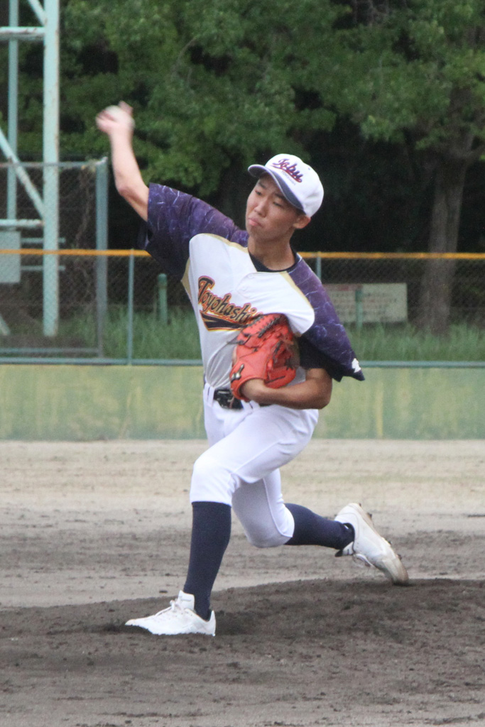 東部先発・桑原真之輔投手