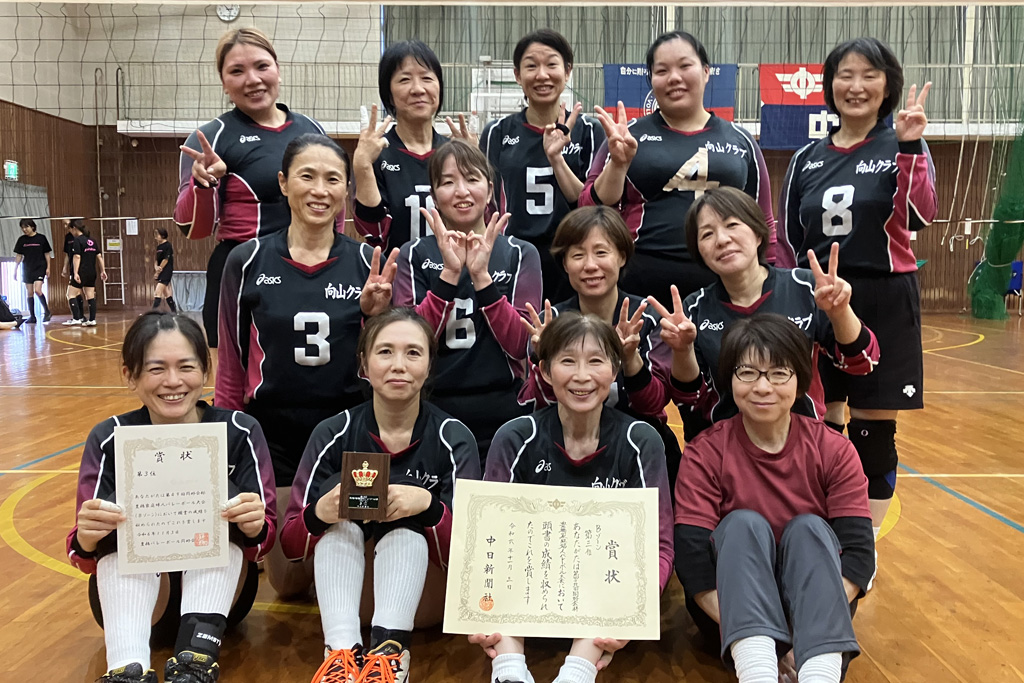 Bゾーン３位　向山クラブ