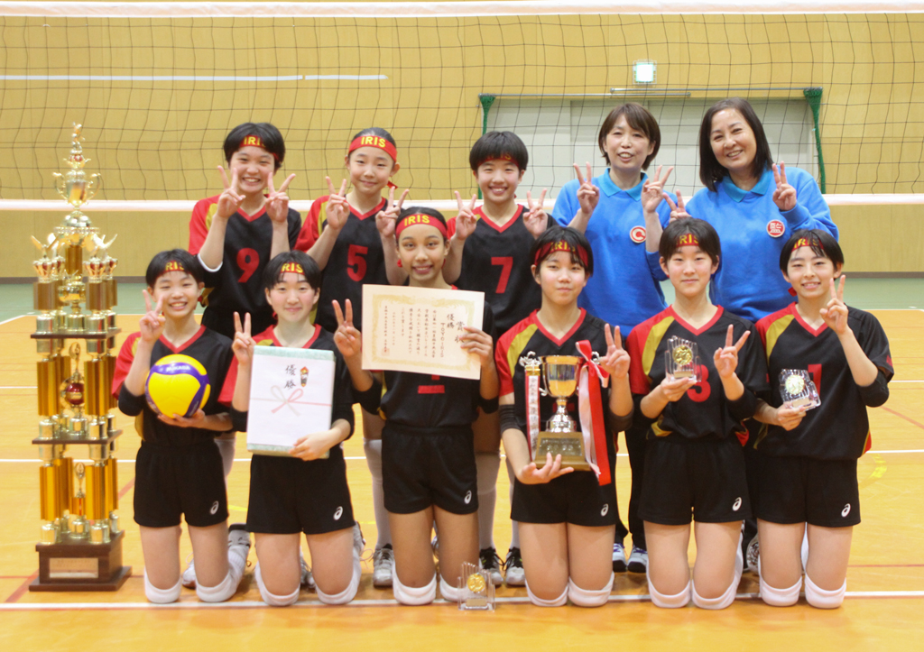 優勝したTOYO IRIS