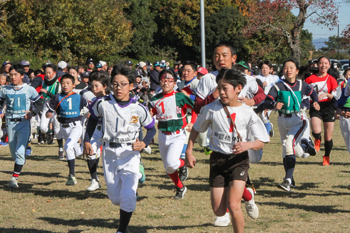 スポ少駅伝大会