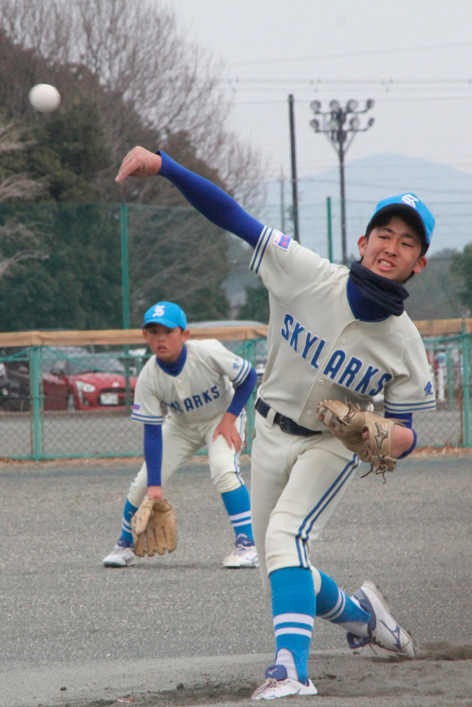 大清水戦で圧巻の投球を見せた高師・榎本桜志郎