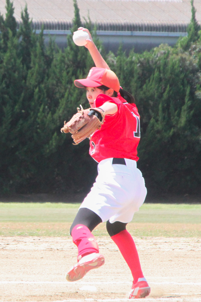 豊橋南部先発・村田美音投手