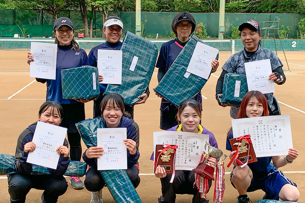 女子上位入賞者