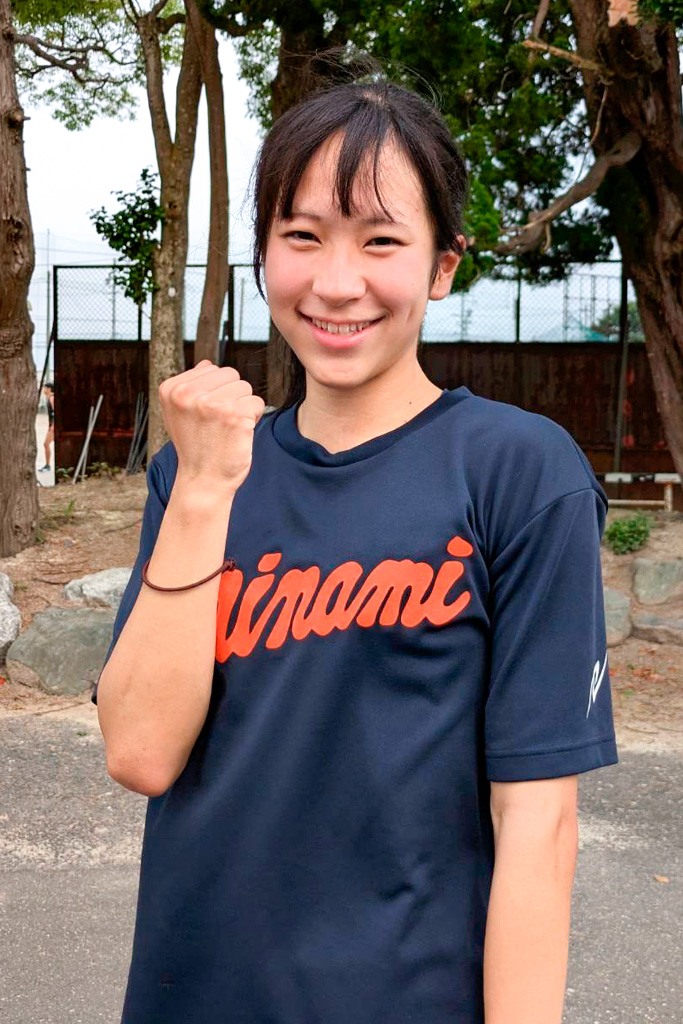 短距離2種目でも出場を決めた彦坂莉朱さん