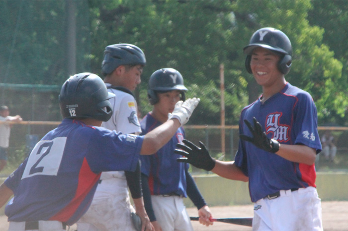 中日旗中学軟式野球 吉田方・前芝ク7年ぶりV