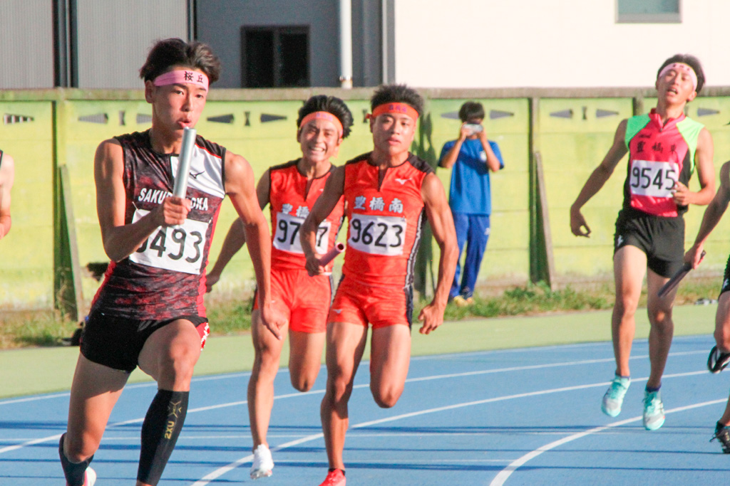 男子4×100mリレー決勝