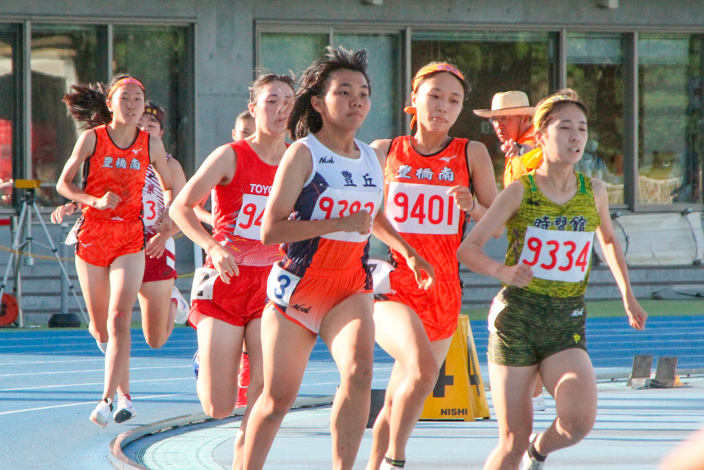 女子1500mタイムレース
