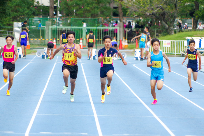 夢に向かって新戦力デビュー 市内中学校新人体育大会