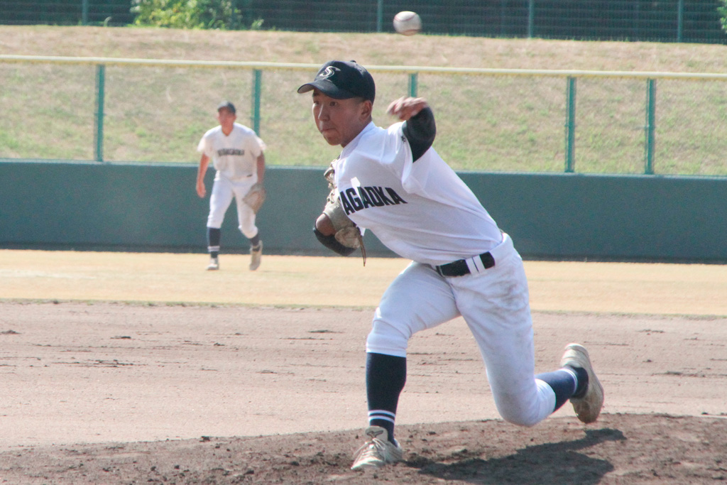 決勝で先発した桜丘・柳本虎之介