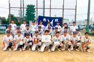 準優勝の羽田BBクラブ