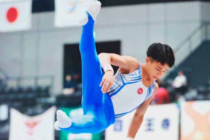 体操競技で東海優勝/全中出場　高難度の演技 全国で魅せる