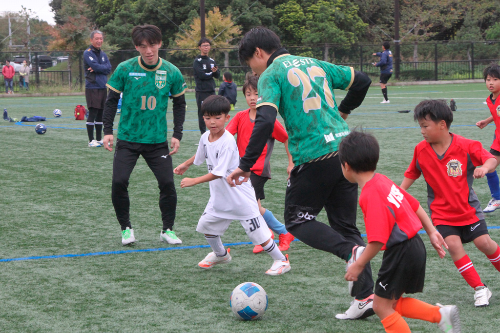 「テクニックは僕たちが引き継ぐ」ラジルVS小学生「交流試合」