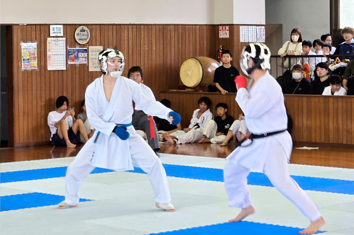 市民スポーツ祭・空手道大会（10月26日、市武道館）