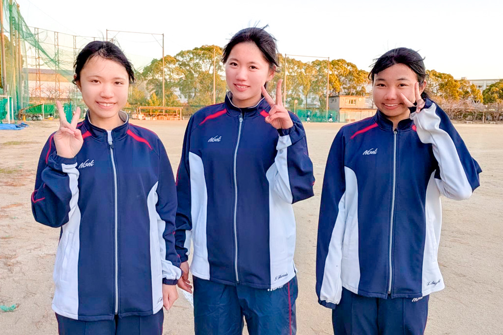 トラック、フィールド女子3選手入賞