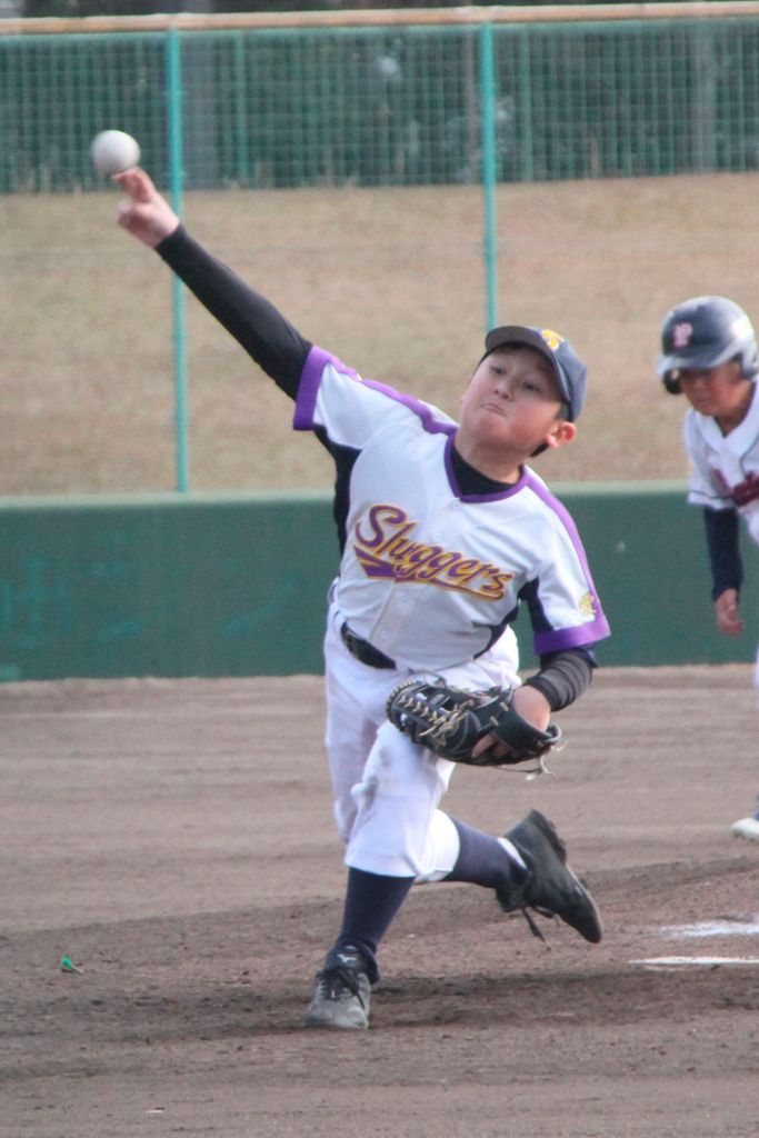 決勝で先発し、好投した花田B齋藤圭杜