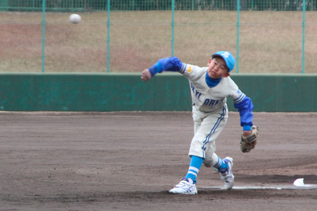 2番手でマウンドに上がり、将来性の高さを見せた高師Cの長坂岳
