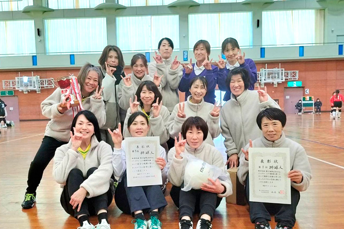 ママさんバレー シニア親睦大会