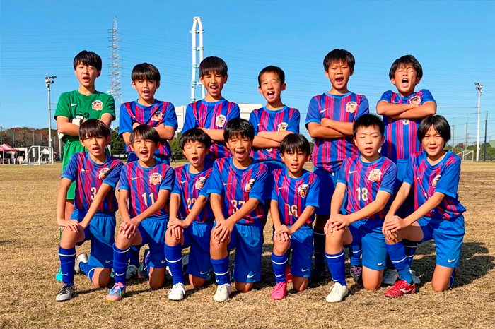 U-12サッカー県ベスト8 ジョイアFC2大会で躍進