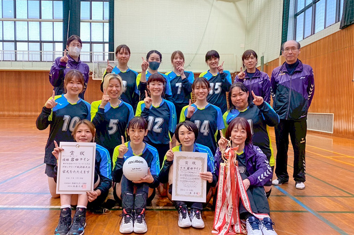 38チーム白熱ラリー ママさんバレー ブロック決勝大会