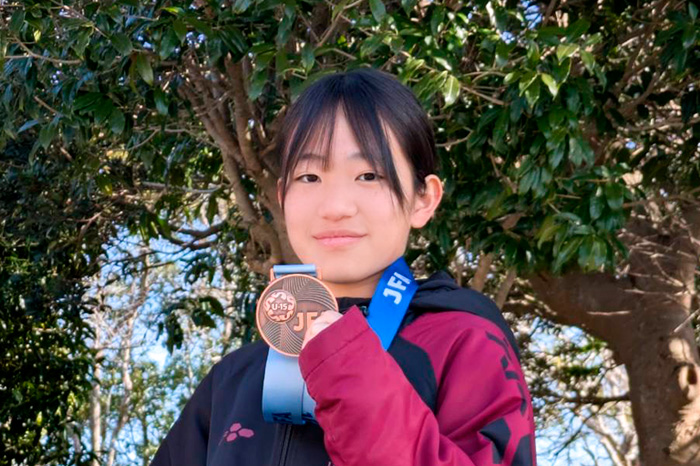 攻守の要 巧みな足技で勝利に貢献　Uｰ15女子フットサル全国3位