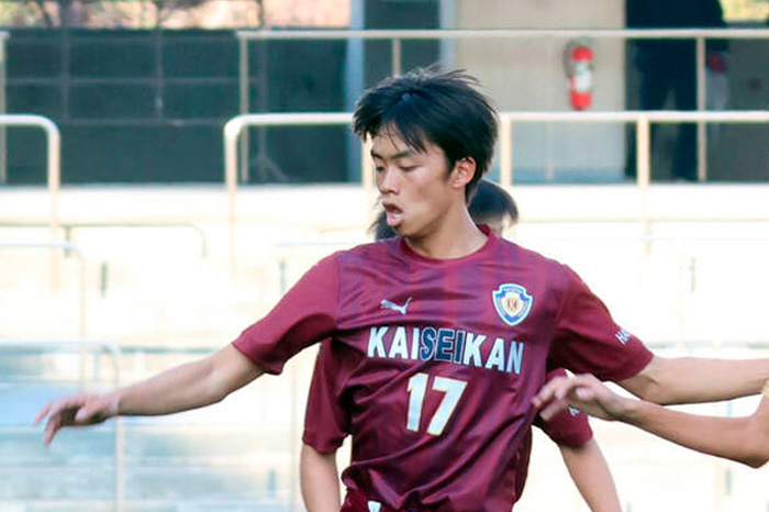 サッカーU‒16日本代表に選出　「ポルトガル遠征で結果残す」