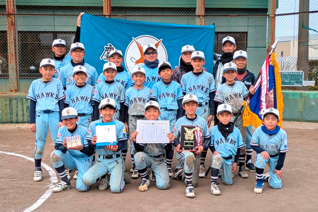 Bブロック優勝　鷹丘ホークス