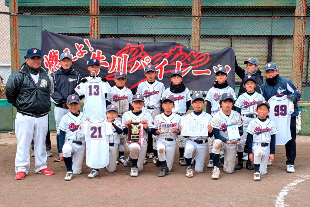 Bブロック2位　牛川パイレーツ