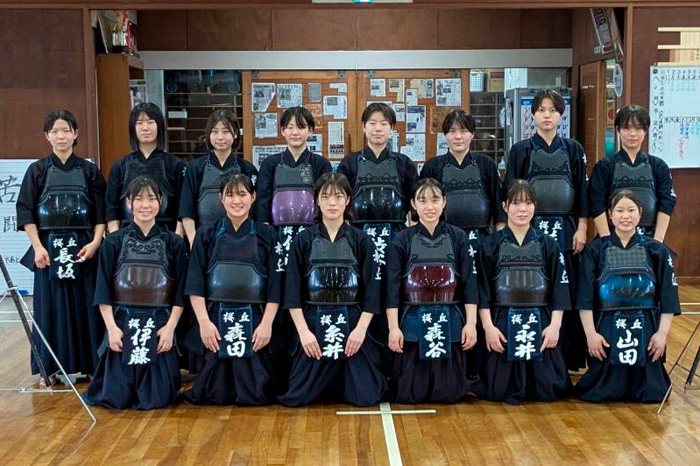 桜の女子剣2年ぶり春切符