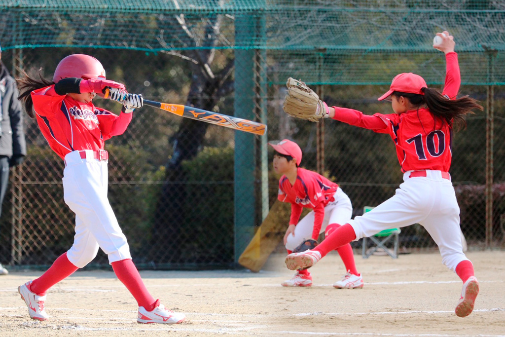 春季全日本2年連続2度目の出場 小学生女子ソフトボール／安城エンジェルズ