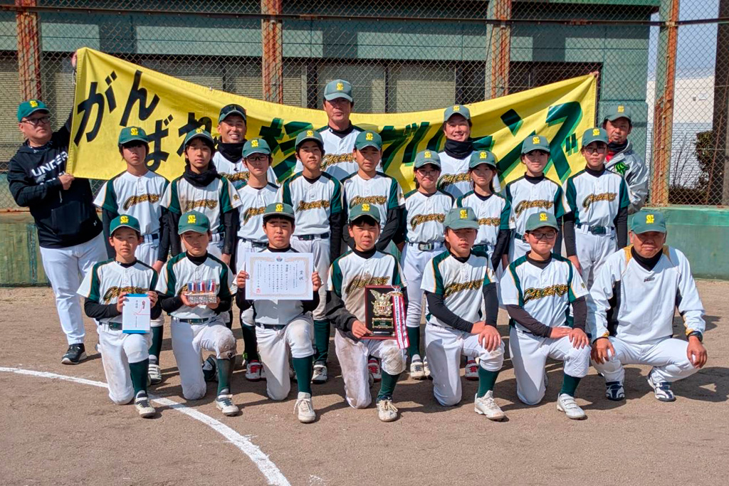 Aブロック準優勝　杉山グリーンズ