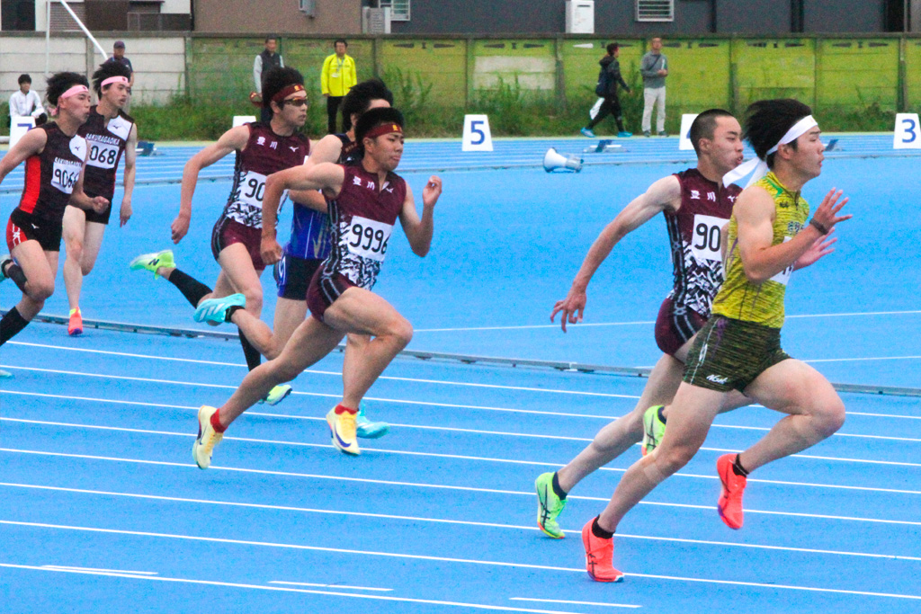 男子200m決勝
