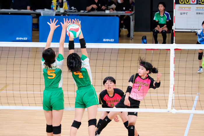 高師台ク東海へ　全日本小学生バレー愛知県大会