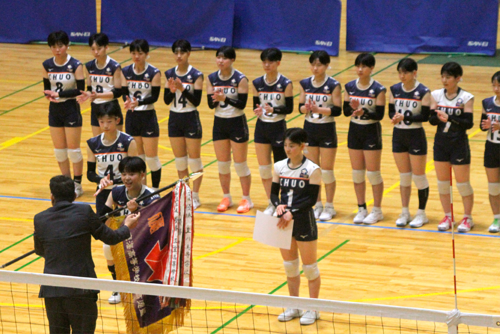 豊橋中央女子リベンジ　誠信叩き3度目V　高校バレー東海総体