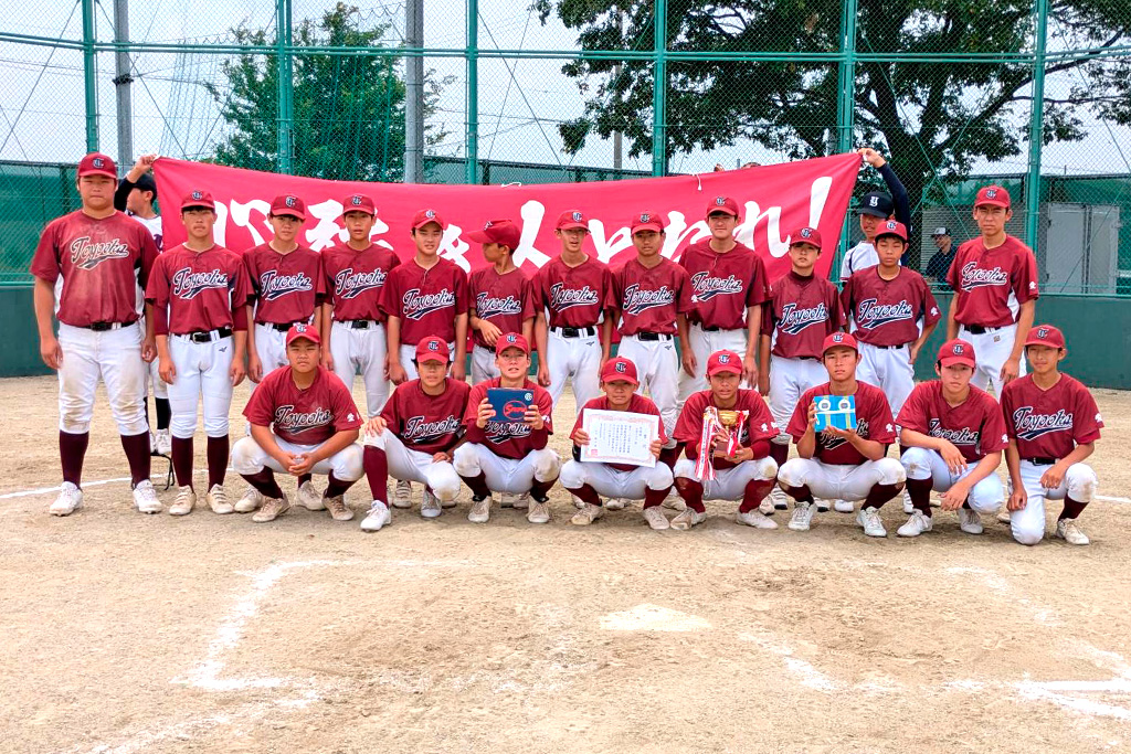 準優勝の豊岡クラブ