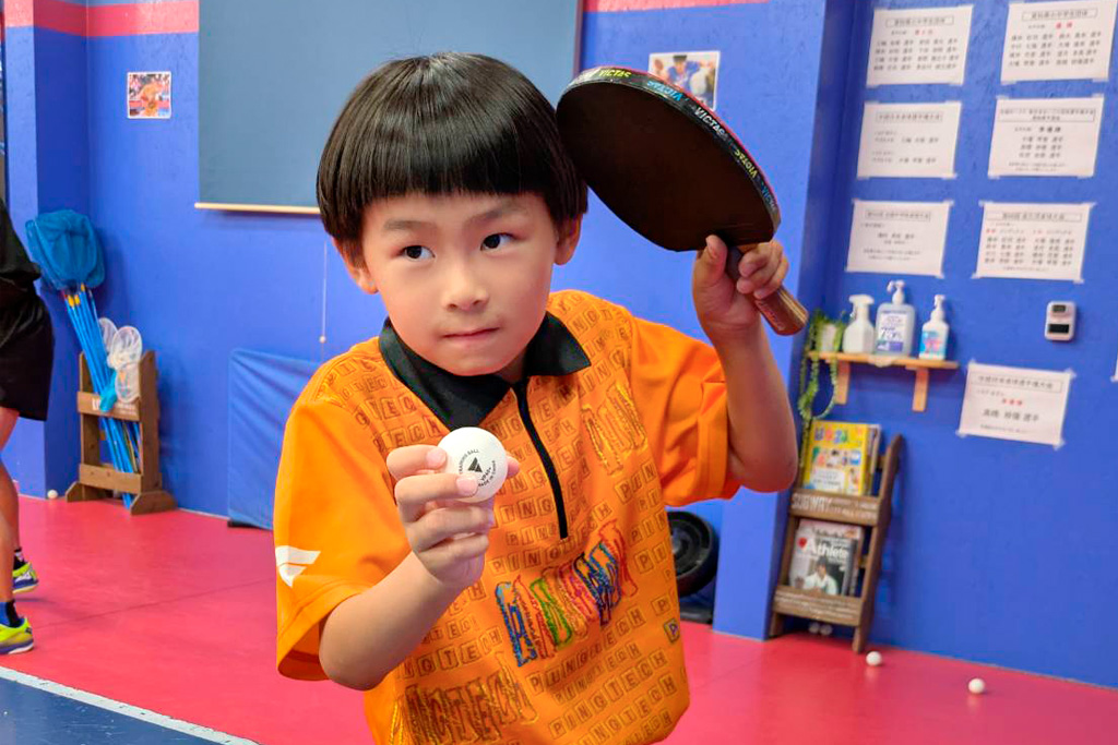 県優勝「日本一を目指したい」全日本卓球小学生バンビの部出場
