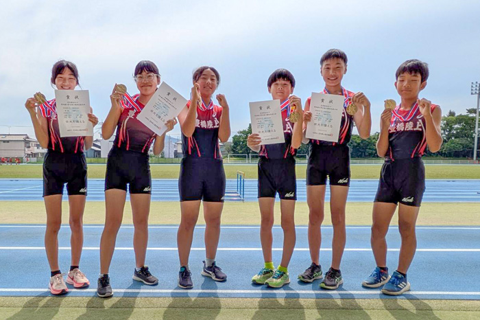 豊橋陸上クラブリレー種目で9年ぶり全国決める