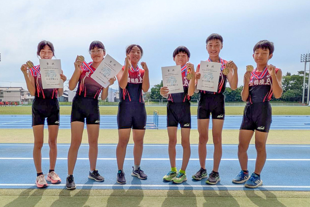 豊橋陸上クラブ　リレー種目で9年ぶり全国決める