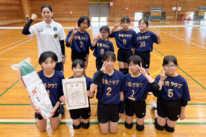 女子5年優勝　豊橋クラブ