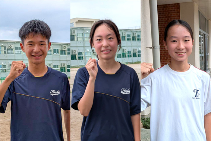 頂き目指し“陸の全中”へ3選手